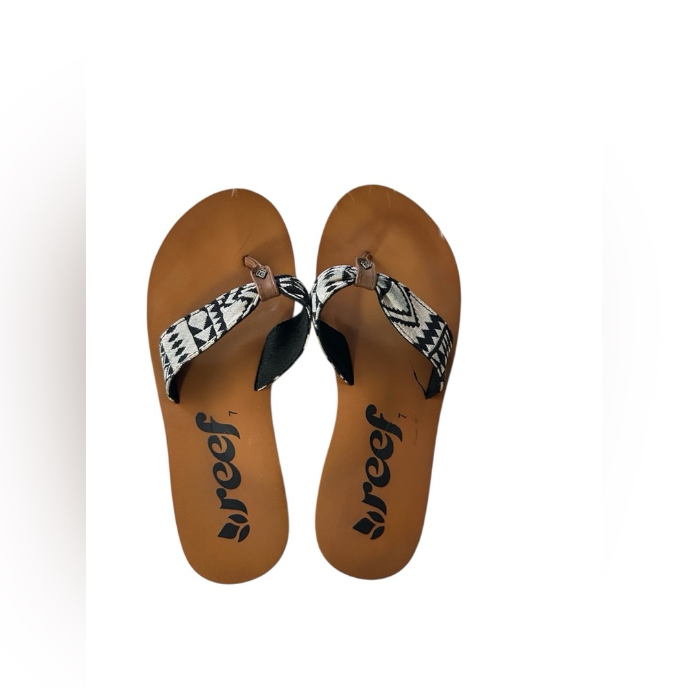 Reef Black and Brown Casual Sandals